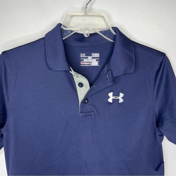 Under Armour Boys L Heat Gear Performance Polo - Picture 2 of 4